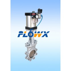 氣動快速切斷插板閥  電動粉料刀形閘閥，電動滑板閥