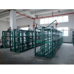 出售抽屜式模具架，標準模具架，三格四層帶天車模具架
