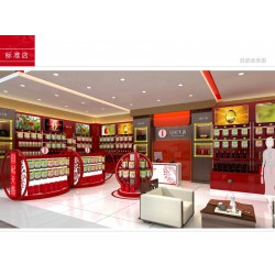 濟南專賣店設計裝修，店招制作門頭裝修，濟南專賣店展柜制作公司