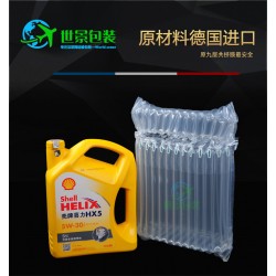 4L機油袋抗壓集裝箱充氣柱袋充氣袋環?？爝f防震緩沖氣泡柱