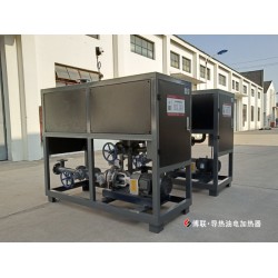 濰坊安丘博聯高油溫低壓力導熱油電加熱器