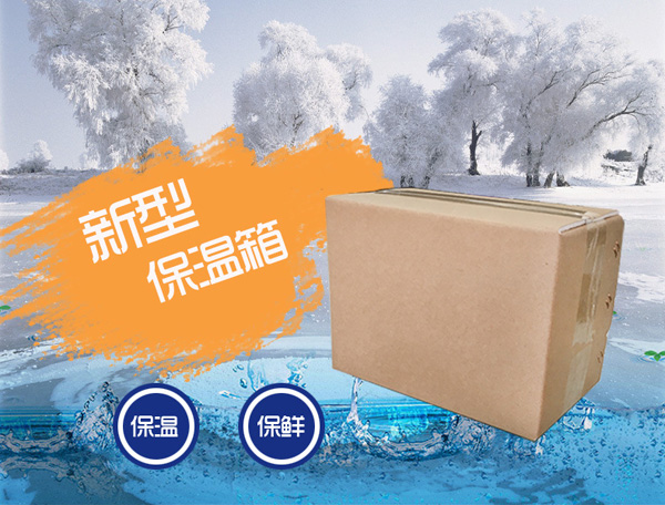 優質環保生鮮冷鏈保溫箱 志力新型冷鏈鋁箔泡沫箱 廠家直供