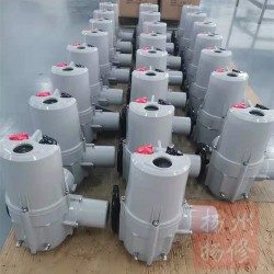 角行程電動執(zhí)行器F-DQW10，扭矩100NM鋁殼機(jī)型
