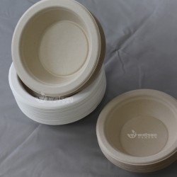 沃森 16oz外賣圓形打包盒一次性紙碗環保餐具批發