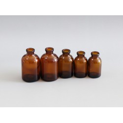 50ml獸藥玻璃瓶 棕色玻璃瓶定制