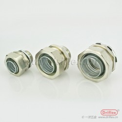 銅鍍鎳外螺紋180度金屬軟管連接器NPT3/8"-NPT4"