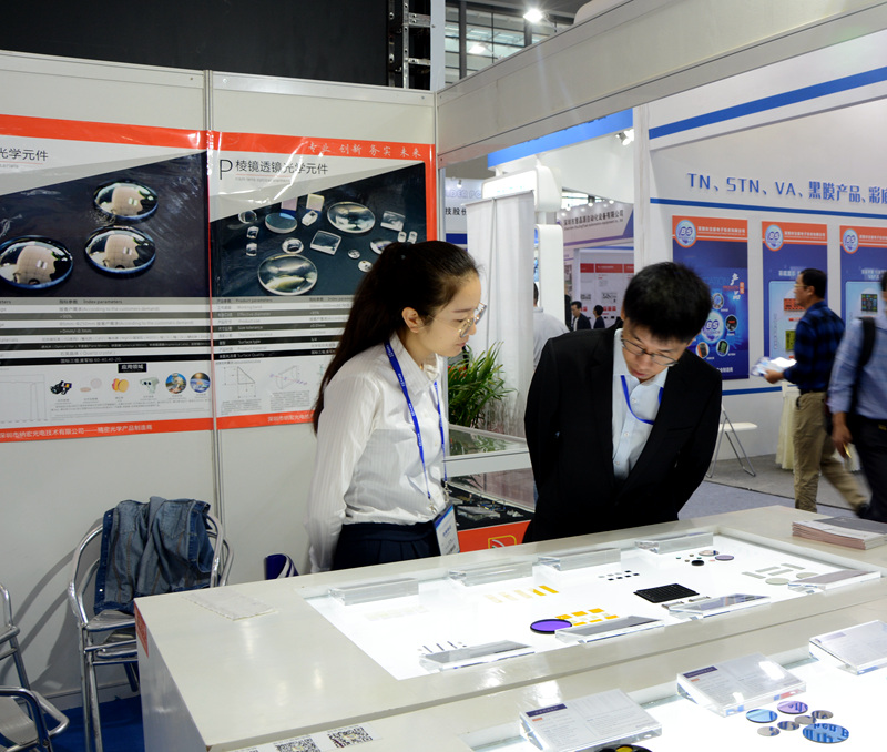 參觀納宏光的展品 參觀納宏光的展品