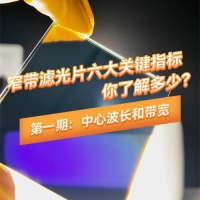 窄帶濾光片六大關鍵指標？濾光片中心波長與帶寬